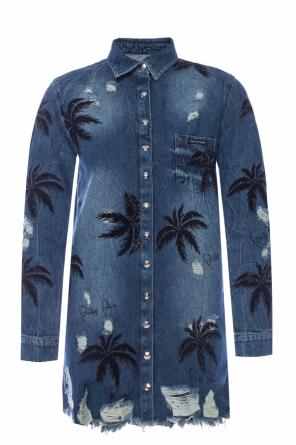 Denim jacket with holes, zdjęcie 1 Denim jacket with holes od Philipp Plein